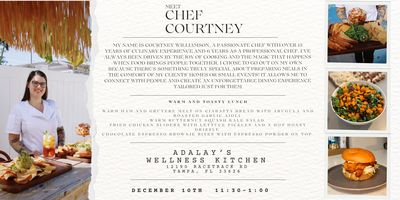 A "Warm & Toasty" Lunch: Welcome Chef Courtney to the Wellness Kitchen